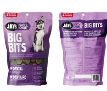 Load image into Gallery viewer, Jay&#39;s Big Bits Gâteries dentaire pour chien, Saveur de foie
