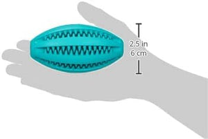 Trixie dog toy - dentafun rubber rugby ball