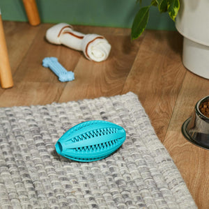 Trixie dog toy - dentafun rubber rugby ball