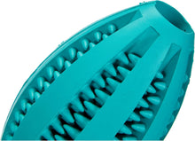 Load image into Gallery viewer, Trixie dog toy - dentafun rubber rugby ball
