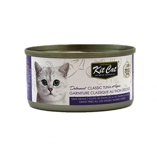 Conserve pour chat Kit Cat - Garniture Classique Thon 80g