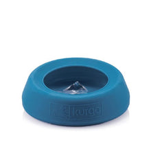 Load image into Gallery viewer, Dogit Non-Slip Stainless Steel Bowl for Dogs, Blue Stripes, 1.15 L (39 fl. oz.)
