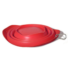 Load image into Gallery viewer, Kurgo Bol rétractable en silicone Collaps-A-Bowl, Rouge
