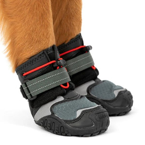 Kurgo Botte pour chien "Blaze" ensemble de 2, Gris et noir