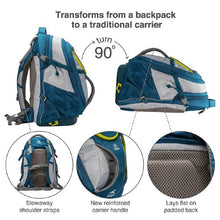 Load image into Gallery viewer, Dogit Explorer Expandable Carry Bag, Blue
