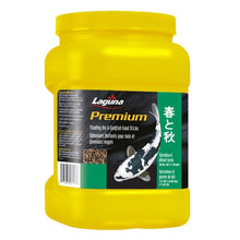 Load image into Gallery viewer, Bâtonnets flottants Premium Laguna à la spiruline et au germe de blé pour koïs et poissons rouges
