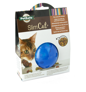 Petsafe Jouet D'alimentation Pour Chat, Slimcat bleu