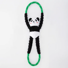 Charger l&#39;image dans la galerie, Jouet pour chien peluche Zippy Paws, Rope tugz panda
