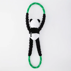 Jouet pour chien peluche Zippy Paws, Rope tugz panda