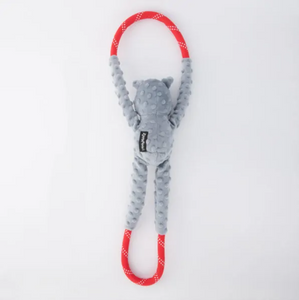 Jouet pour chien peluche Zippy Paws, Rope tugz Koala