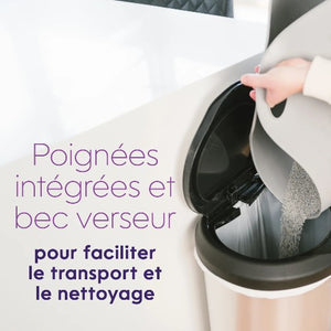 Litter Genie Bac à litière avec pelle, Gris