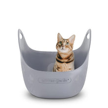 Load image into Gallery viewer, Litter Genie Bac à litière avec pelle, Gris
