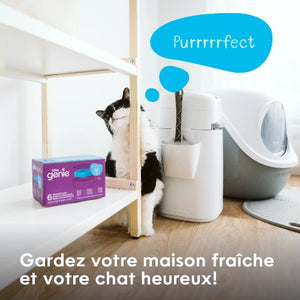 Litter Genie Films authentiques, Paquet de 3, Dure jusqu'à 6 mois