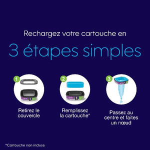 Litter Genie Films authentiques, Paquet de 3, Dure jusqu'à 6 mois