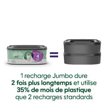 Load image into Gallery viewer, Litter Genie Recharge Jumbo Eco pour poubelle Litter Genie, Dure jusqu&#39;à 4 mois
