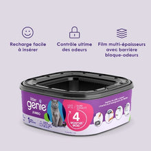Load image into Gallery viewer, Litter Genie Recharge Jumbo pour poubelle Litter Genie, Dure jusqu&#39;à 4 mois
