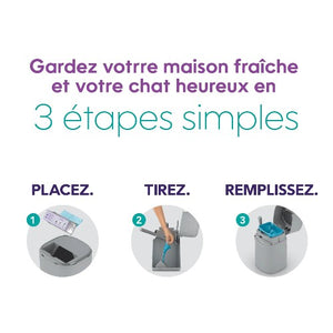 Litter Genie Recharge pour poubelle Litter Genie Easy Roll, Dure jusqu'à 5 mois