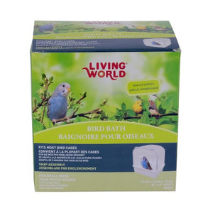 Baignoire extérieure Living World pour oiseaux, grande