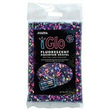 Load image into Gallery viewer, Gravier galactique fluorescent iGlo Marina, multicolore
