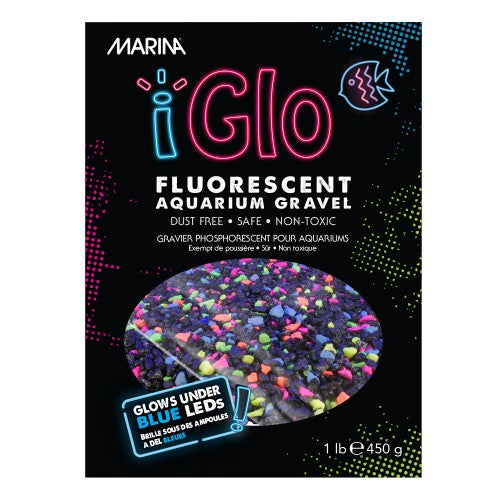 Gravier galactique fluorescent iGlo Marina, multicolore