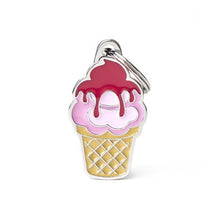 Load image into Gallery viewer, Médaille pour chien collection Food, Crème Glacée
