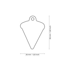 Load image into Gallery viewer, Médaille pour chien collection Food, Pizza
