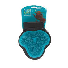 Load image into Gallery viewer, Messy Mutts Gant De Toilettage Avec brosse en silicone, Bleu
