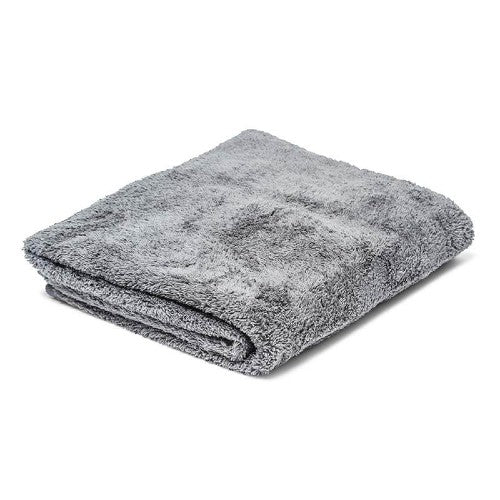 Messy Mutts Serviette en microfibre ultra douce, Grise