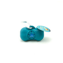 Load image into Gallery viewer, Messy Mutts Distributeur à sacs de ramassage en silicone, Bleu
