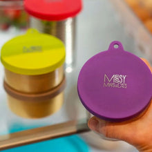 Load image into Gallery viewer, Messy Mutts couvercle en silicone pour conserves, Vert
