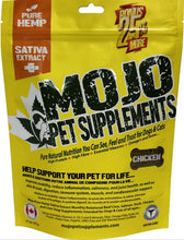 Load image into Gallery viewer, Mojo Suppléments pour chiens et chats à base de chanvre, Saveur de poulet
