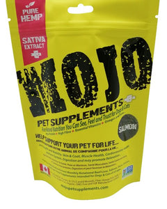 Mojo Suppléments pour chiens et chats à base de chanvre, Saveur de saumon