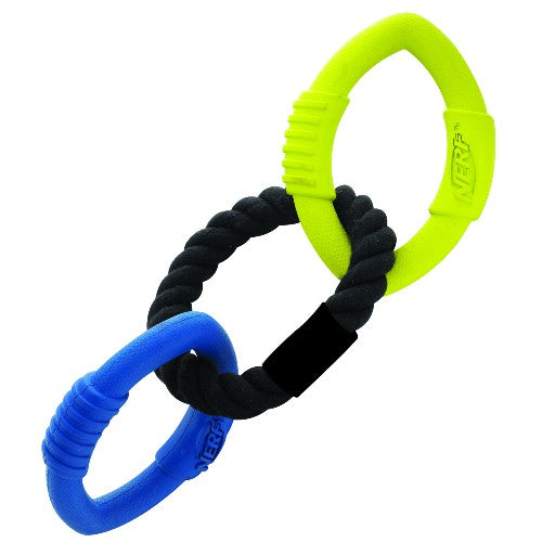 Jeu de trois anneaux à tirer Nerf Dog, 22,9 cm (9 po)