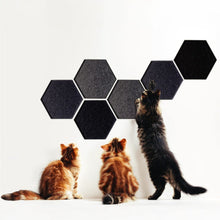 Load image into Gallery viewer, Noba Griffoir Mural – Hexagone – Noir (3 unités)
