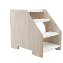 Load image into Gallery viewer, Noba Origin Cachette en forme d'escalier - Cercle - Blanc
