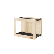 Load image into Gallery viewer, Noba Origin – Collection murale – La cabane carrée double hamac - Gris
