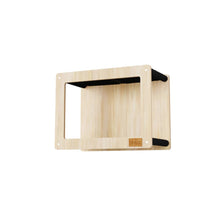 Load image into Gallery viewer, Noba Origin – Collection murale – La cabane carrée double hamac - Noir
