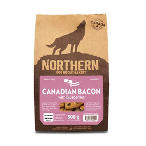 Northern Classic - Biscuits sans blé pour chien, Bacon & bleuets