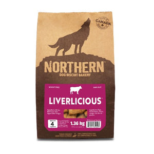 Northern Classic - Biscuits sans blé pour chien, Foie