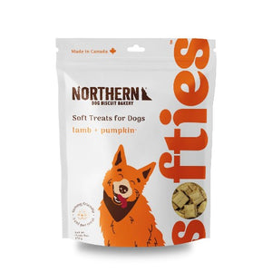 Northern Softies - Gâteries tendres pour chien - Agneau & Citrouille 170 gr