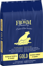 Load image into Gallery viewer, Fromm Gold food for mature or reduced activity dogs
