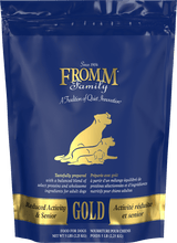 Load image into Gallery viewer, Fromm Gold food for mature or reduced activity dogs
