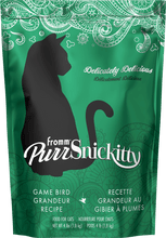 Load image into Gallery viewer, Nourriture Fromm PurrSnickitty Chat Grandeur Gibier a Plume
