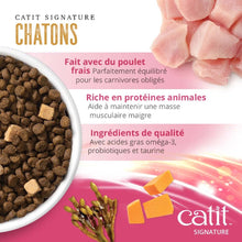 Load image into Gallery viewer, Nourriture Catit Signature avec cru séché à froid pour chatons - Repas de poulet - 1,8 kg (4 lb)
