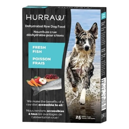 Hurraw raw fish dehydrated dog food