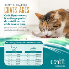 Load image into Gallery viewer, Nourriture Catit Signature avec cru séché à froid pour chats âgés - Repas de poulet
