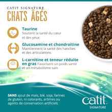 Load image into Gallery viewer, Nourriture Catit Signature avec cru séché à froid pour chats âgés - Repas de poulet

