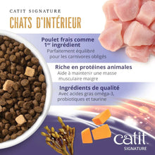 Load image into Gallery viewer, Nourriture Catit Signature avec cru séché à froid pour chats d’intérieur - Repas de poulet
