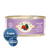 Load image into Gallery viewer, Fromm Four Stars Cat Canned Beef &amp; Venison Pâté 5.5oz
