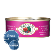 Load image into Gallery viewer, Fromm Four Stars Cat Canned Chicken, Duck &amp; Salmon Pâté 5.5oz
